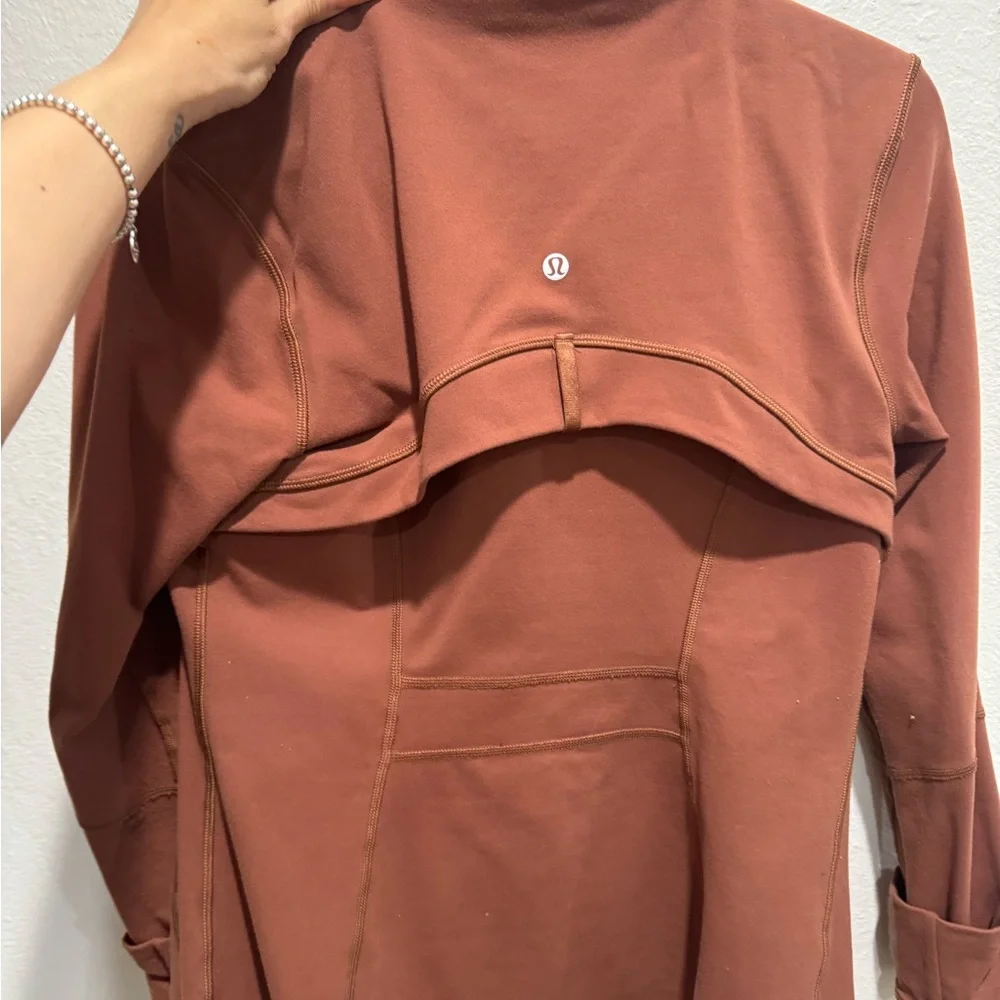 Lululemon Define Zip-Front Jacket in Rust - Picture 2 of 5